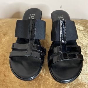 Italian Shoemakers Black Women's Sandals